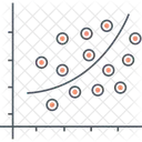 Analise De Regressao Diagrama Analise Ícone