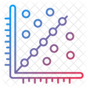 Estatisticas Analise De Dados Grafico De Pontos Ícone