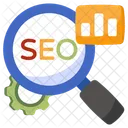 SEO Otimizacao De Mecanismos De Busca Analise De SEO Ícone