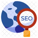 SEO Otimizacao De Mecanismos De Busca Analise De SEO Ícone