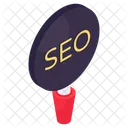 SEO Otimizacao De Mecanismos De Busca Analise De SEO Ícone