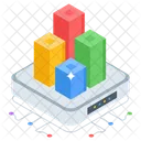 Analise De Servidor Datacenter Backup De Dados Ícone