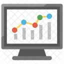 Web Analytics Estatisticas Ícone