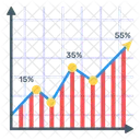 Crescimento De Dados Crescimento Dos Negocios Analise De Dados Ícone