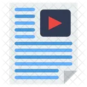 Análise de vídeo  Icon