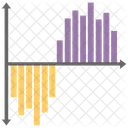 Grafico De Barras Grafico De Barras Analise De Volume Ícone