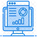 Analise De Sites Gerenciamento De Dados Analise De SEO Ícone