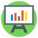 Crescimento Analise Grafico Ícone