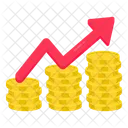 Grafico Financeiro Analise Financeira Infografico Ícone