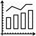 Analise Diagrama Relatorio Financeiro Ícone