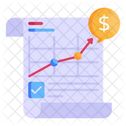 Análise Financeira  Ícone