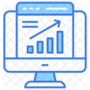 Financeiro Negocios Analise Ícone