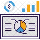 Analise Grafica Analise De Dados Diagrama Financeiro Ícone