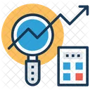 Grafico Analise Estatistica Ícone