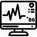 Medico Monitor Relatorio Ícone