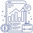 Análise Móvel  Ícone