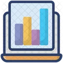 Grafico De Barras Analise De Graficos Estatisticas Ícone