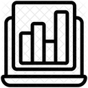 Grafico De Barras Analise De Graficos Estatisticas Ícone