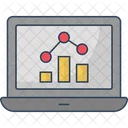 Analise Online Analise De Dados Analise Em Tempo Real Ícone
