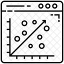 Analise On Line Infografico Moderno Grafico Moderno Ícone