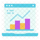 Analise De Dados Web Estatisticas Ícone