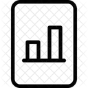 Grafico De Barras Pequeno Ícone