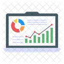 Crescimento De Dados Crescimento Dos Negocios Analise De Dados Ícone