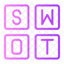 Analise SWOT Pontos Fortes Icon