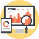 Analisi Analytics Grafico Icon