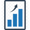 Analisi Crescita Aziendale Grafico Icon