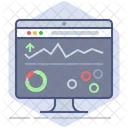 Analisi Grafici Dashboard Icon