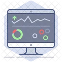 Analisi Grafici Dashboard Icon