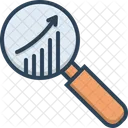 Statistiche Di Analisi Di Ricerche Di Mercato Icon