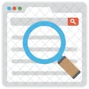 Sito Web Analisi Seo Icon