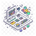 Analisis Grafico Tabla Icono
