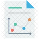 Analisis Grafico Informe Icono