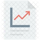 Analisis Grafico Informe Icono