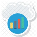 Analisis Diagrama De Barras Computacion En La Nube Icono