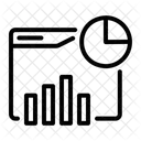 Analisis Panel De Control Grafico Circular Icono
