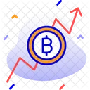 Analisis De Bitcoin Grafico De Bitcoin Grafico De Bitcoin Icono