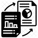 Analisis Comparativo Informes De Encuestas Transferencia De Datos Icono
