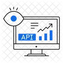 Analitica De API Procesamiento De Datos Analisis En Tiempo Real Icono