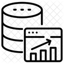 Análisis de base de datos  Icono