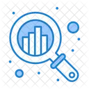 Analisis De Busqueda Analisis De Busqueda Analisis De Crecimiento Icono
