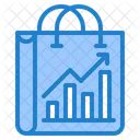 Analisis De Compras Informe Bolsa Icono