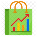 Analisis De Compras Informe Bolsa Icono