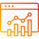 Grafico De Lineas Analisis Resultados Icono