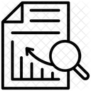 Analisis De Datos Gestion De Datos Rendimiento Empresarial Icono
