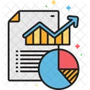 Analisis De Datos Estadisticas Analisis Icono