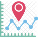 Analisis De Datos Visualizacion De Datos Analisis De Ubicacion Icono